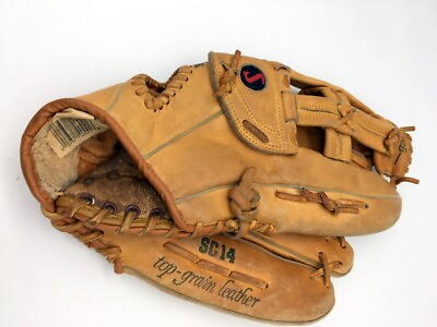 Spalding Baseball Glove SC14 Competition Series 14quot; Leather Deep Pocket 42 441 $42.49