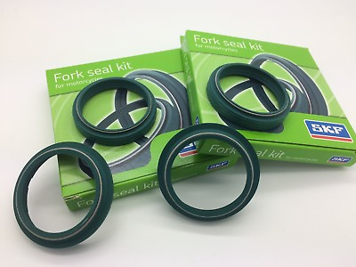 #ad SKF Fork Seals 43mm white Power WP 43mm Oil amp; Dust Seals GBP 55.59