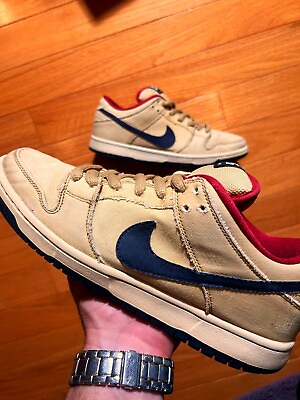 #ad *SAMPLE* 1 24 Nike SB Dunk Low quot;Gold Dustquot; Size 9 with Differences SuperRARE $1745.00