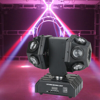 #ad Moving Head Light Rotating Beam Light DMX Scan Projector DJs Parties Stage Lamp $130.15