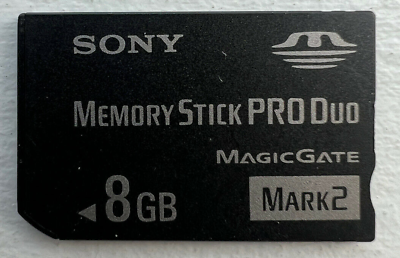 #ad Sony 8GB Memory Stick Pro Duo Magic Gate Memory card $16.95