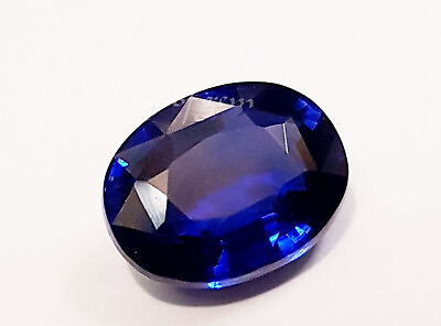 #ad NATURAL 10.20 Ct Blue Sapphire High Quality Oval Loose Gemstone $24.06