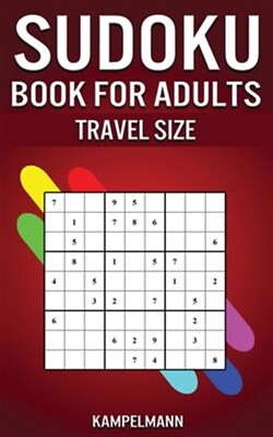 #ad Sudoku Book for Adults Travel Size: 200 Easy to Hard Sudoku Puzzles for Adult... $11.87