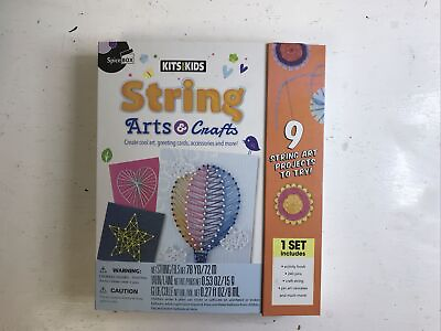 #ad New Spice Box Kits for Kids String Arts amp; Crafts 9 Projects to Try Ages 8 and Up $9.99