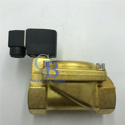 #ad DC12V G2quot; Brass Electric Solenoid Valve for Water waterproof Normally Closed $120.00
