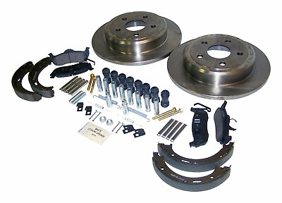 #ad Crown Automotive Metal Gray Disc Brake Service Kit 52089275K $291.67