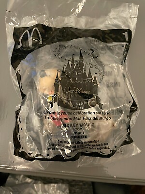 #ad Walt Disney Park amp; Resort Mickey Mouse #1 McDonald#x27;s Happy Meal Toy 2005 Sealed $5.50