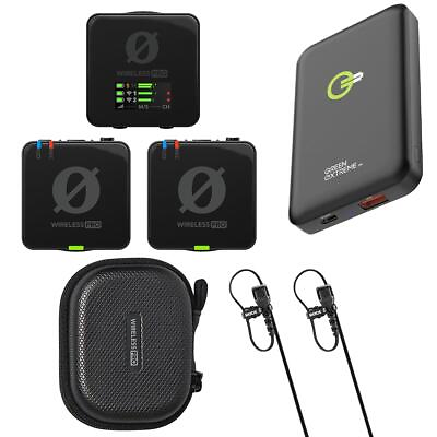 #ad Rode Wireless PRO 2.4GHz 2 Person Wireless Mic System with Wireless Power Bank $399.00