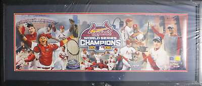 #ad #ad 2006 World Series Champion St. Louis Cardinals Tribute Print by Photoramics Fra $349.99