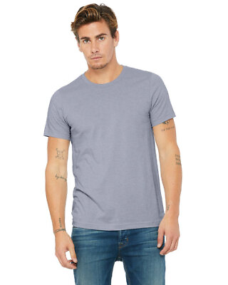 #ad #ad Bella Canvas 3001CVC Unisex Short Sleeve Tri blend Heather Pre Shrunk T Shirt $8.95