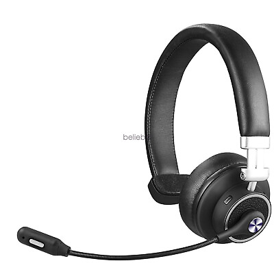 #ad Wireless Headphones Truck Driver Noise Cancelling Bluetooth Boom w Mic Headset $35.99