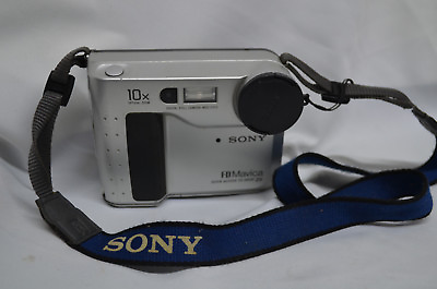 #ad Sony Mavica MVC FD71 0.4MP Digital Camera Metallic gray Camera ONLY $12.99