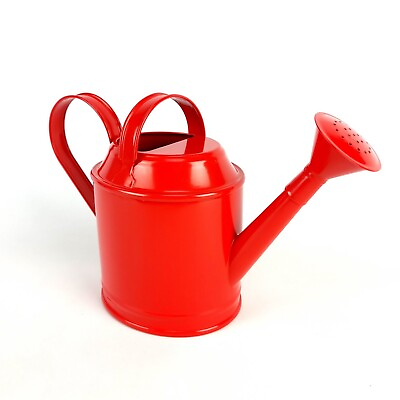 #ad Ikea Socker Red Watering Can 11x6.5x4quot; New .26 Gal $23.41