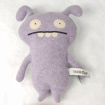 #ad Rare 2007 TOODEE Uglydolls Purple 8” Plush Soft Toy Collectible $18.60