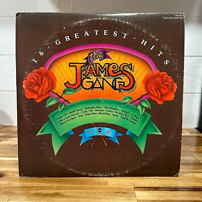 #ad The James Gang Double LP quot;16 Greatest Hitsquot; 1973 on ABC VG LPs Joe Walsh $8.96