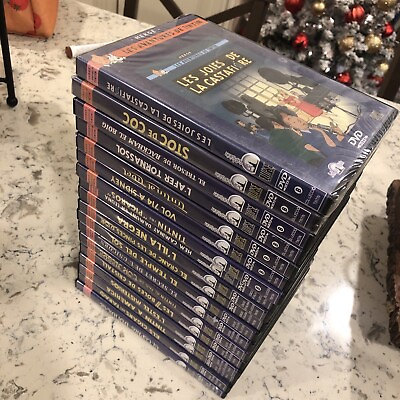 #ad les aventures de Tintin DVD Bundle 18 DVD’s Herge $45.00