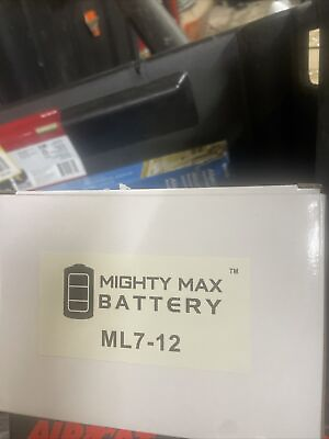 #ad 1 Mighty Max ML7 12 12V 7.2 Ah UPS Battery $20.95