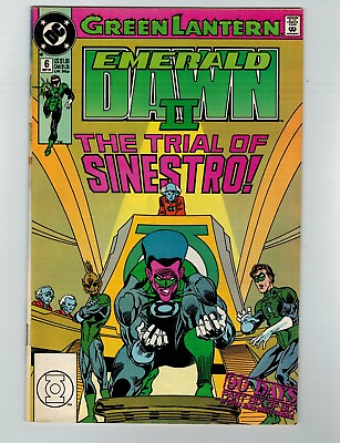 #ad Green Lantern Emerald Dawn II #6 Comic Book September 1991 DC Comics $1.50