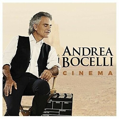 #ad Cinema by Andrea Bocelli CD 2015 Verve Free Shipping $8.75