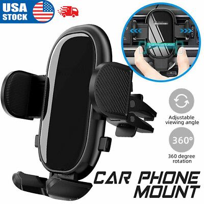 #ad Universal Rotate Car Mount Holder Stand Air Vent Cradle For Mobile Cell Phone US $6.09