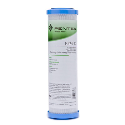 #ad Pentek EPM 10 10 Micron Standard 10 Inch Undersink Carbon Water Filter $21.95