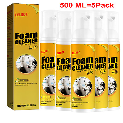 #ad Multi functional Foam Cleaner Cleaning Spray Powerful Stain Removal Kit 100ML US $32.99