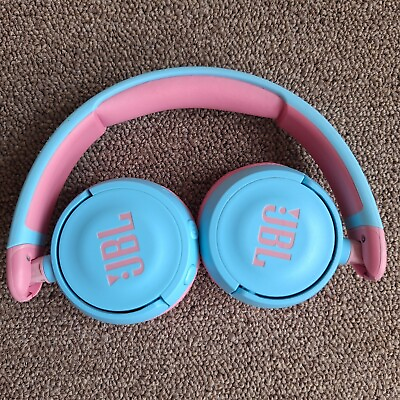 #ad JBL JR 310 Kids Wireless Bluetooth Headphones Pink Light Blue Girls Volume Cont AU $50.00
