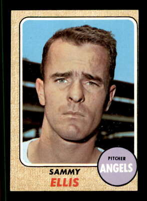 #ad 1968 Topps #453 Sammy Ellis VG VGEX Angels 564708 $1.31