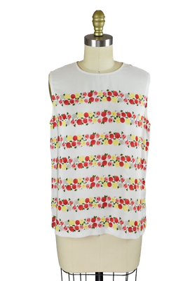 #ad EQUIPMENT FEMME Silk Reagan Hydrangea Floral Print Blouse Size Small $29.00