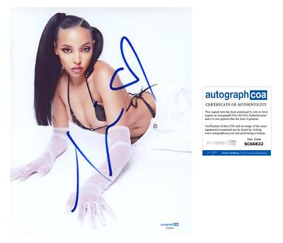 #ad Tinashe quot;Superlovequot; Singer AUTOGRAPH Signed Autographed 8x10 Photo ACOA $65.00