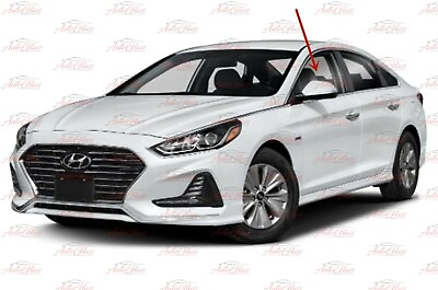 #ad Fits 2016 2019 Hyundai Sonata Plug in Hybrid Driver Left Side Front Door Glass $179.95