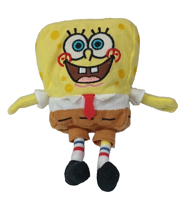 #ad Vintage Nickelodeon Sponge Bob Squarepants 2003 Plush Viacom 7quot; $8.96