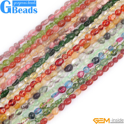 #ad Wholesale 6x8mm Freeform Potato Nugget Beads For Jewelry Making Free Shipping $6.92