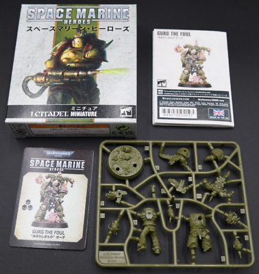 #ad Space Marine Heroes Death Guard Plague Marine Gurg the Foul Warhammer 40K NiB $16.25