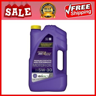 #ad Royal Purple High Performance Motor Oil 5W 30 Premium Synthetic Motor Oil $33.78