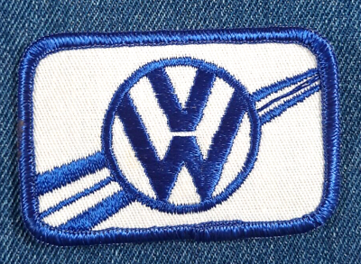#ad NOS 70s Vintage VW Volkswagen 3quot; Patch Auto Bug Van Hot Rod Original Authenic $9.99
