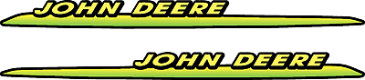 #ad John Deere Tractor Upper Hood Decal Stickers fit GT225 GT235 325 335 345 355d GT $23.99