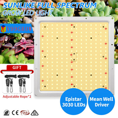 #ad 1500W 3000W 5000W LED Grow Light Lamp Full Spectrum Veg Bloom 3 Modes 2 Switch I $38.99