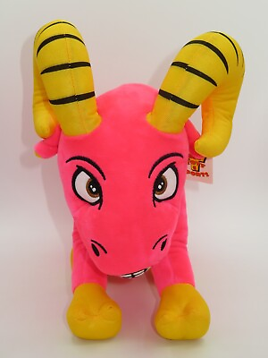 #ad Big Toys amp; Sports Pink Big Horn Ram Sheep Mountain Goat 14quot; Plush Stuffed Animal $9.99