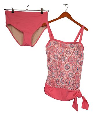 #ad Kim Gravel x Swimsuits Women#x27;s Swimsuit Sz 10 Swimwear Pink $13.86