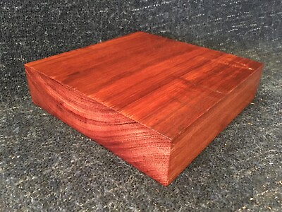 #ad Jarrah bowl Platter turning blank. Craft wood. 200x200x50mm AU $39.50