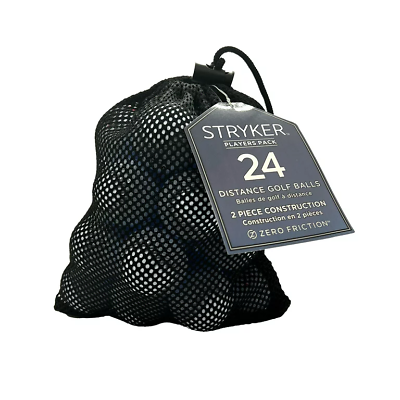 #ad Stryker Golf Ball White 24 Pack Mesh Bag $18.32