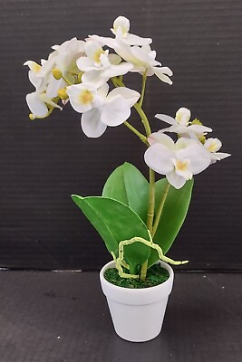 #ad Artificial mini Phalaenopsis orchid $19.99