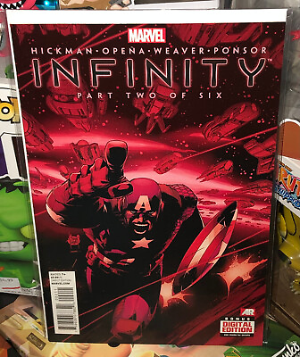 #ad Infinity Part #2 of 6 Marvel 2013 Comic THANOS $3.06