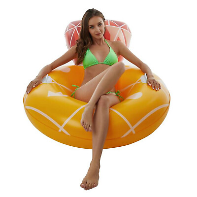 #ad Swimline Inflatable Diamond Baby Floating Lounger Raft Float for Swimming Pool $9.96