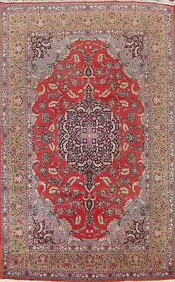 #ad Antique Floral Ardakan Hand knotted Area Rug Vegetable Dye Oriental Carpet 9x13 $2240.00