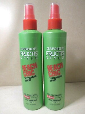 #ad Garnier Fructis Style Beach Chic Texturizing Spray 8.5oz NEW Lot of 2 $18.00