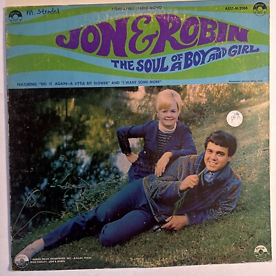 #ad JON amp; ROBIN The Soul Of A Boy And Girl ABNAK LP $12.73