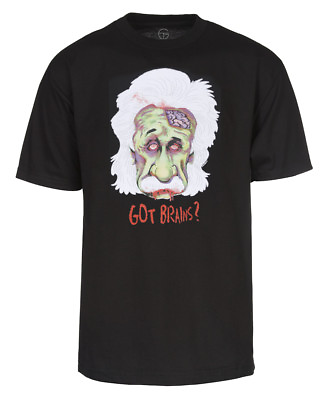 #ad Mens Zombie Einstein Short Sleeve T Shirt $14.45
