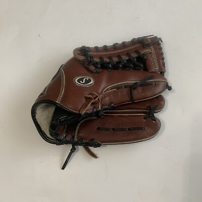 Spalding Baseball Glove 12.5” 42063 RHT Trapeze Top Grain Leather $39.99